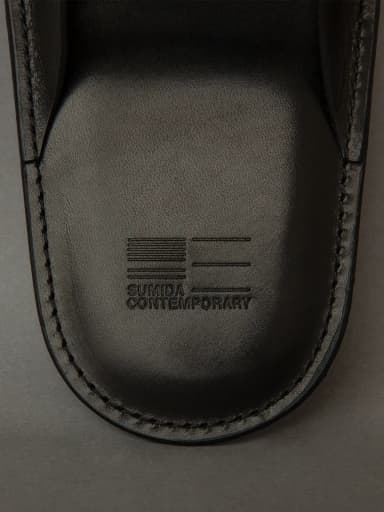 Sumida Contemporary logotype on slipper