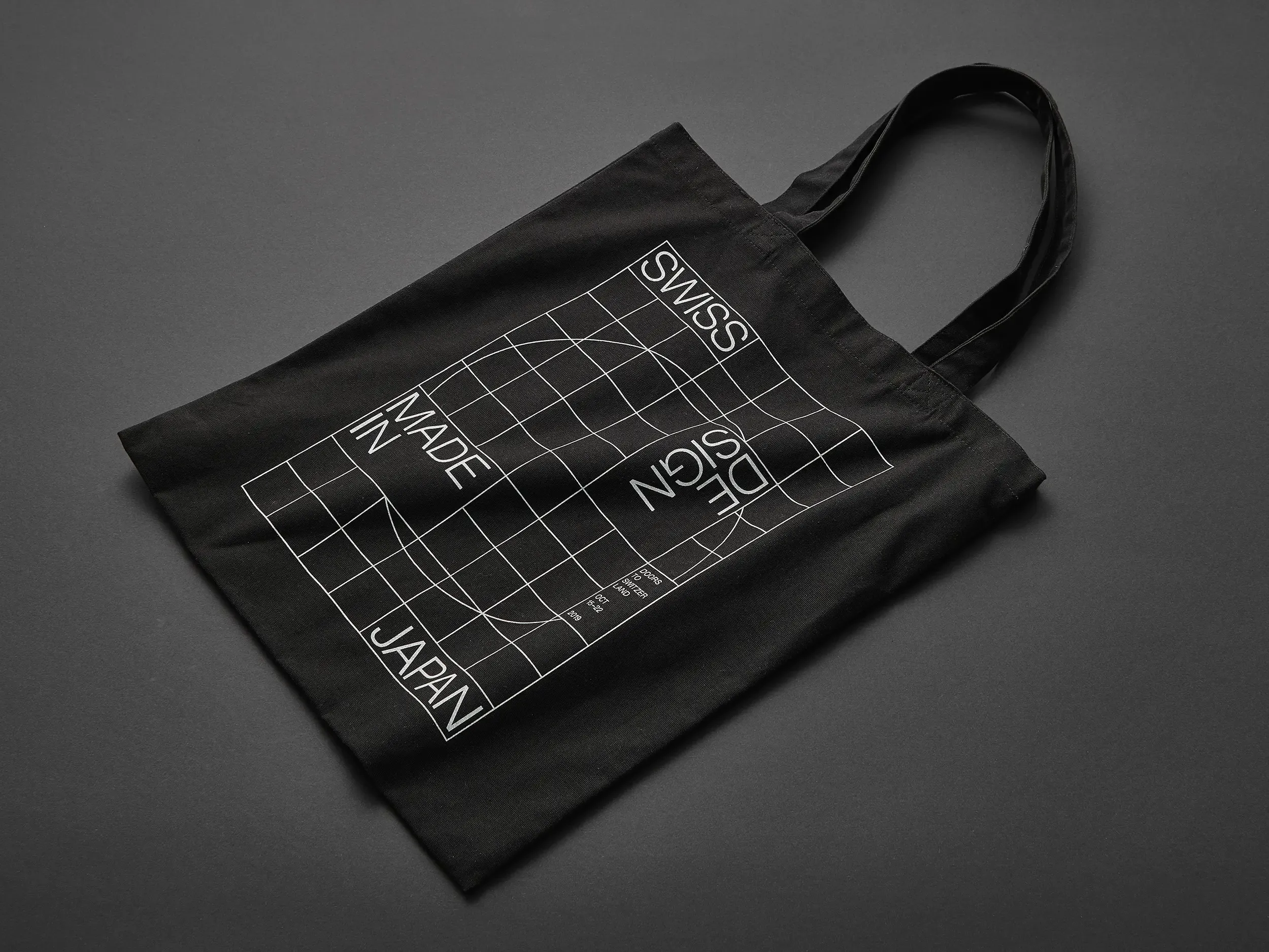 Swiss Design / Made in Japan totebag