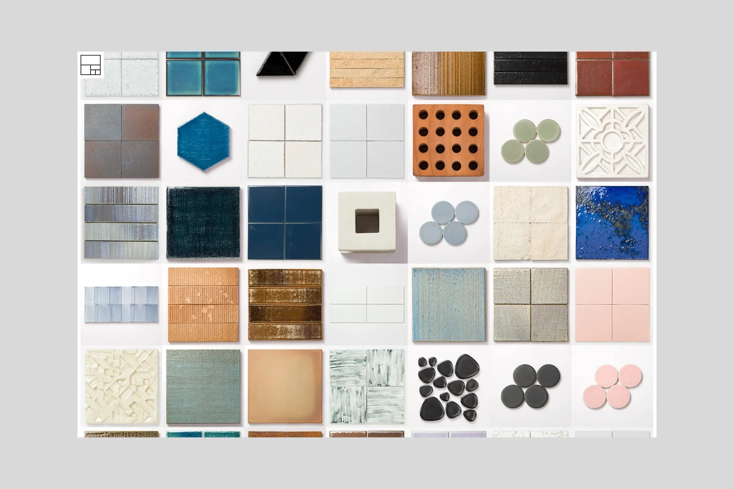 Tajimi Custom Tiles website